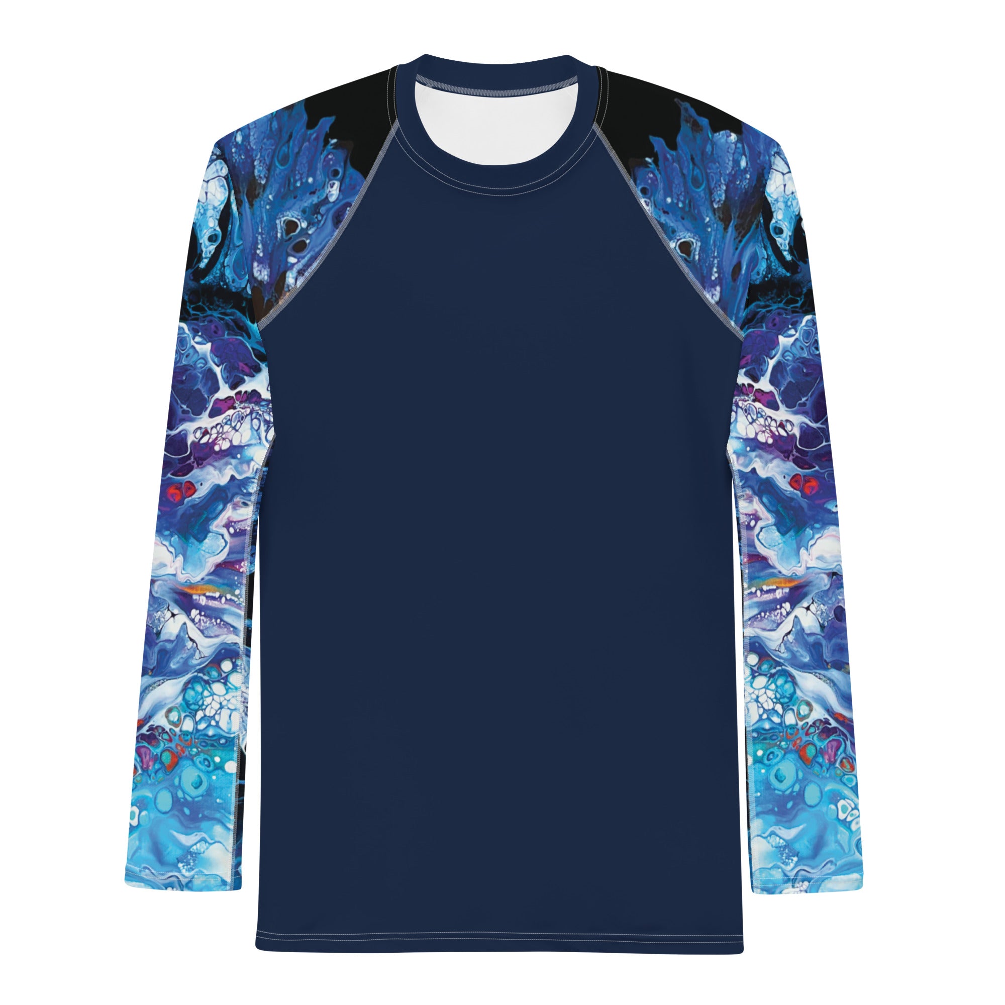 Men's UV Rash Guard - Iris Overture