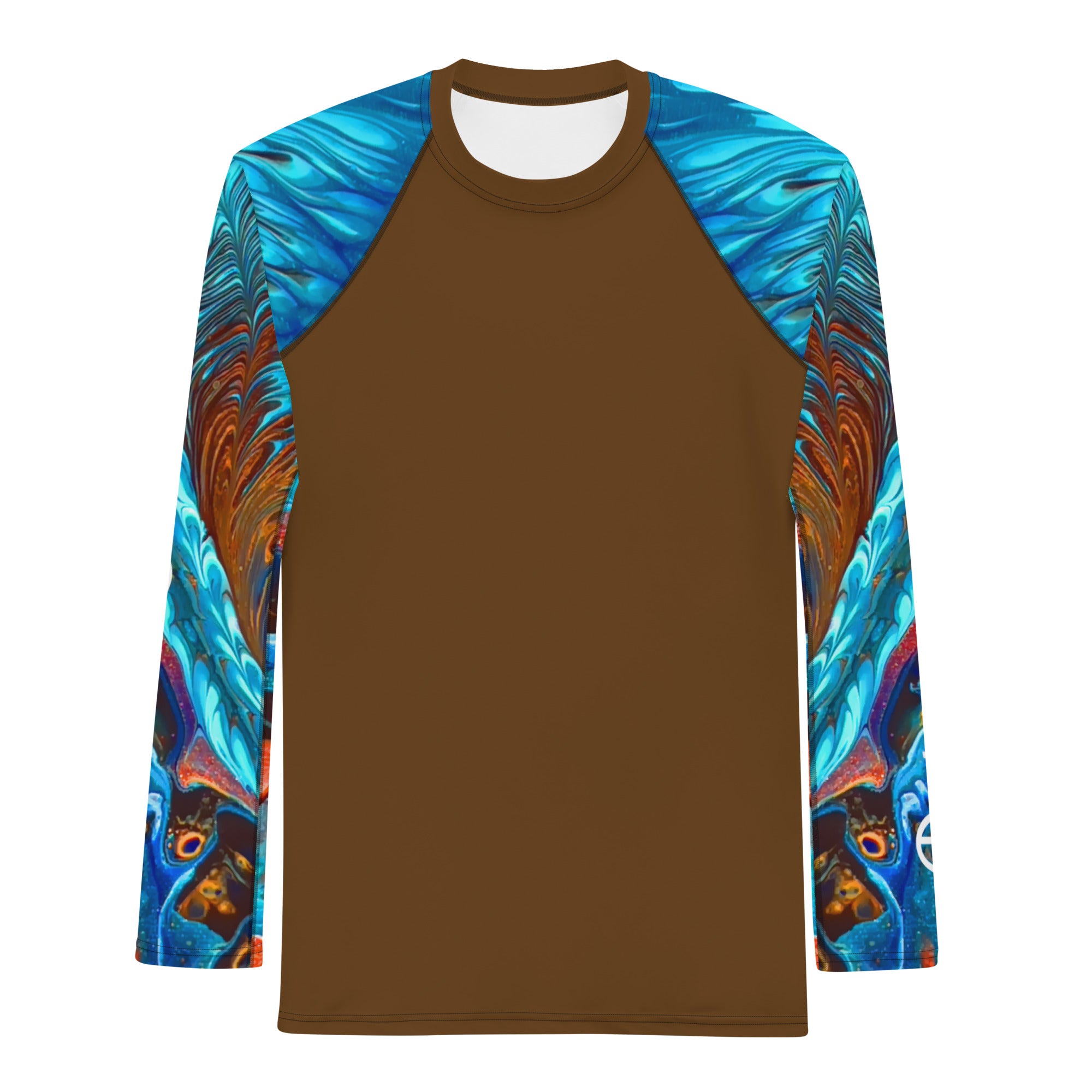 Men's UV Rash Guard - Pacific Current