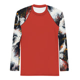 Men's UV Rash Guard - Whitewater Koi