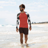 Men's UV Rash Guard - Whitewater Koi