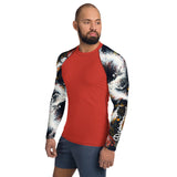 Men's UV Rash Guard - Whitewater Koi