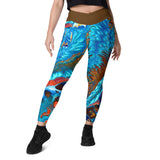 Far Out Flex Leggings w/pockets - Pacific Current