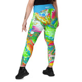 Far Out Flex Leggings w/pockets - Candyland