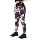 Far Out Flex Leggings w/pockets - Whitewater Koi