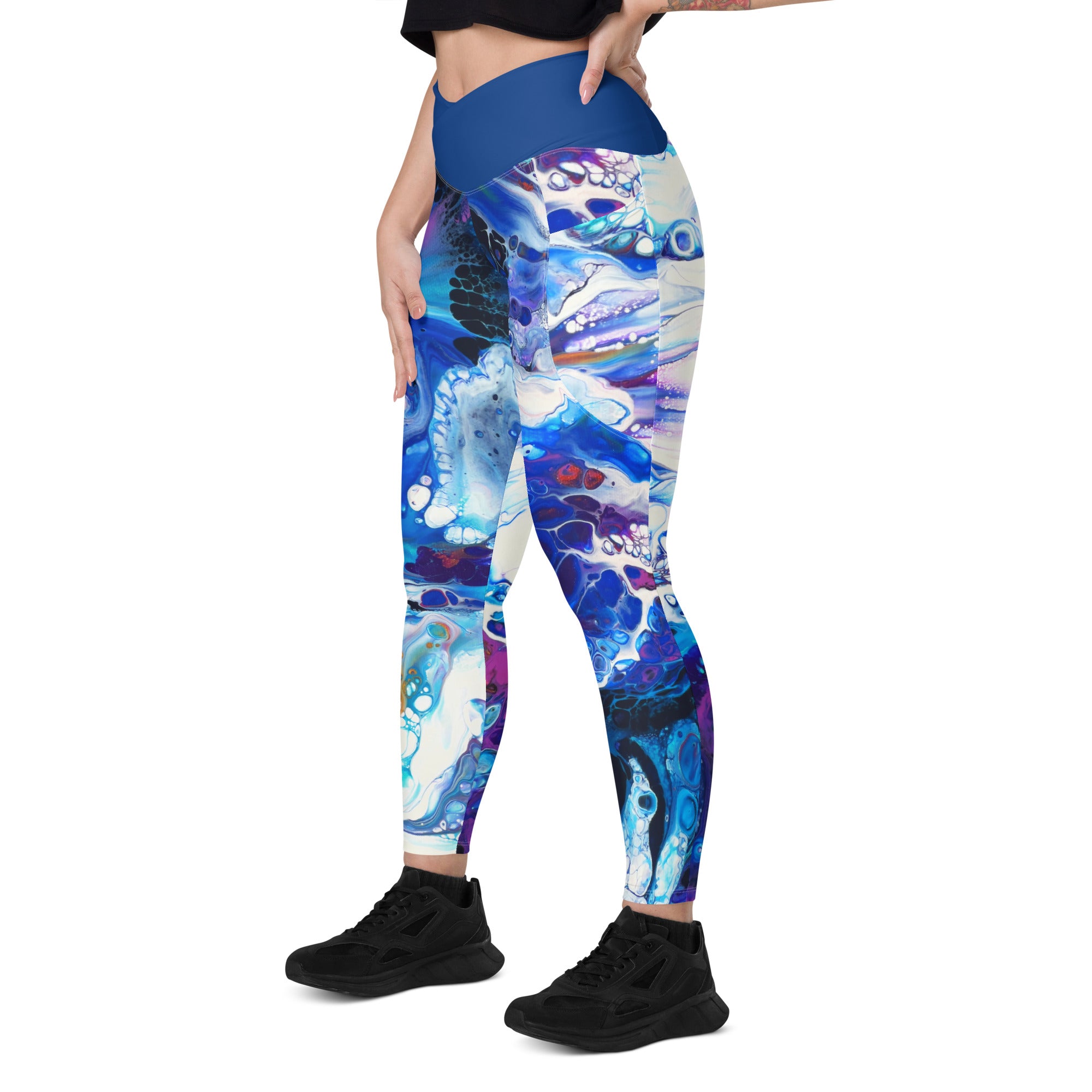 Far Out Flex Leggings w/pockets - Iris Overture