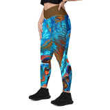 Far Out Flex Leggings w/pockets - Pacific Current