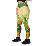 Far Out Flex Leggings w/pockets - Wildflowers