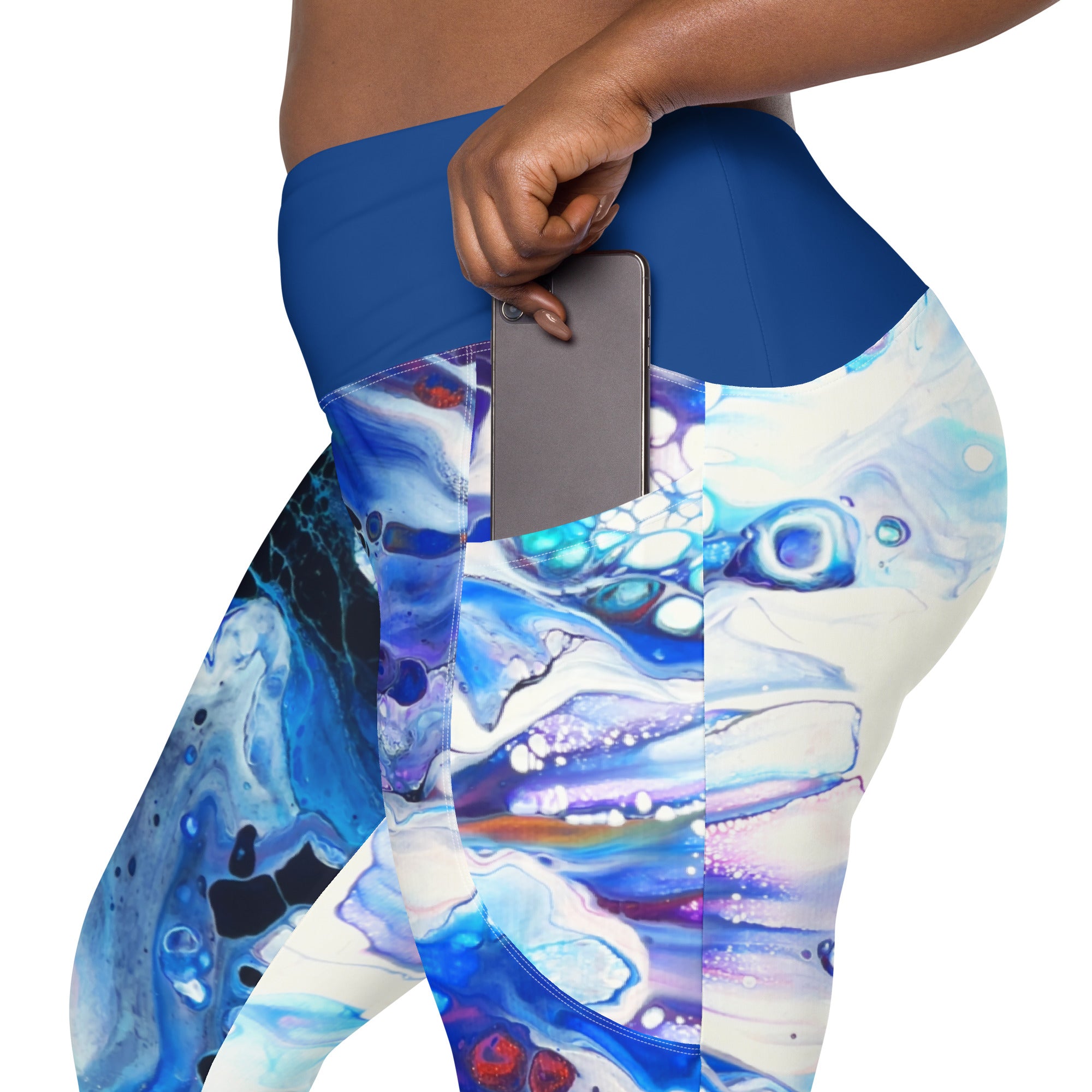 Far Out Flex Leggings w/pockets - Iris Overture