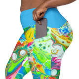 Far Out Flex Leggings w/pockets - Candyland