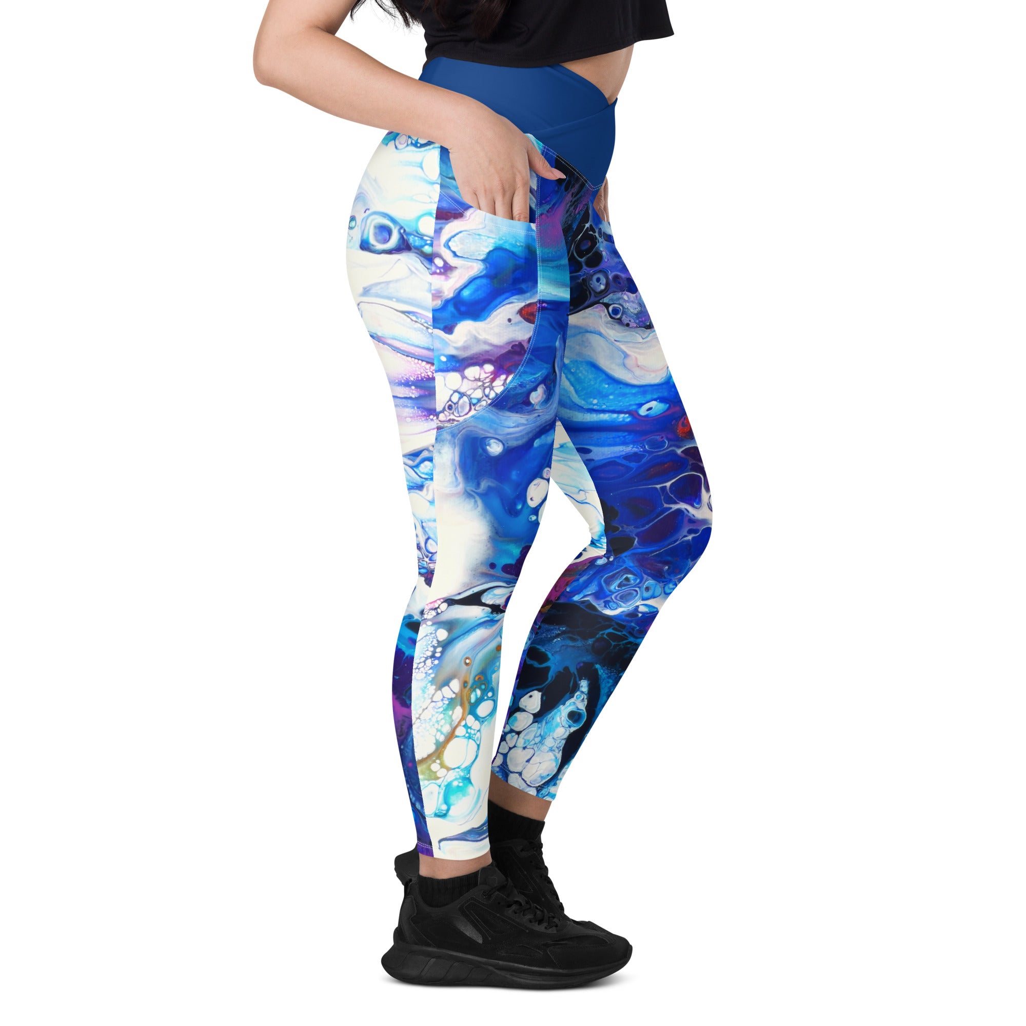 Far Out Flex Leggings w/pockets - Iris Overture