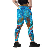 Far Out Flex Leggings w/pockets - Pacific Current