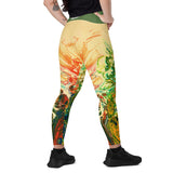 Far Out Flex Leggings w/pockets - Wildflowers