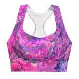 Luci Watusi Sports Bra - Pink Vortex