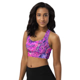 Luci Watusi Sports Bra - Pink Vortex