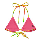 String bikini top - Spring Showers