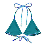 String bikini top - Cellular Blues