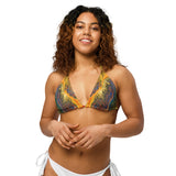 String bikini top - Golden Riptide