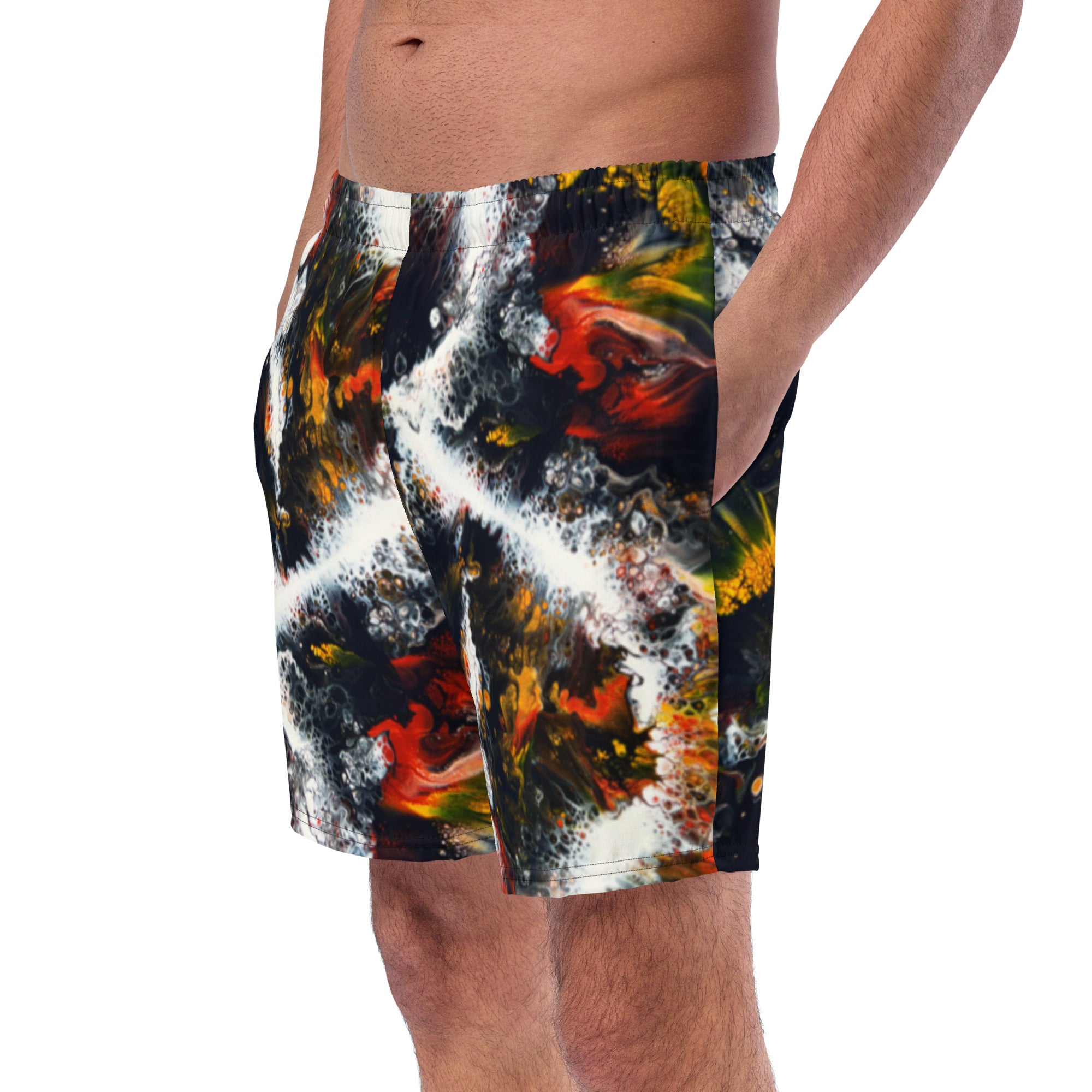 Men's swim trunks - Whitewater Koi