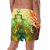 Men's swim trunks - Wildflowers