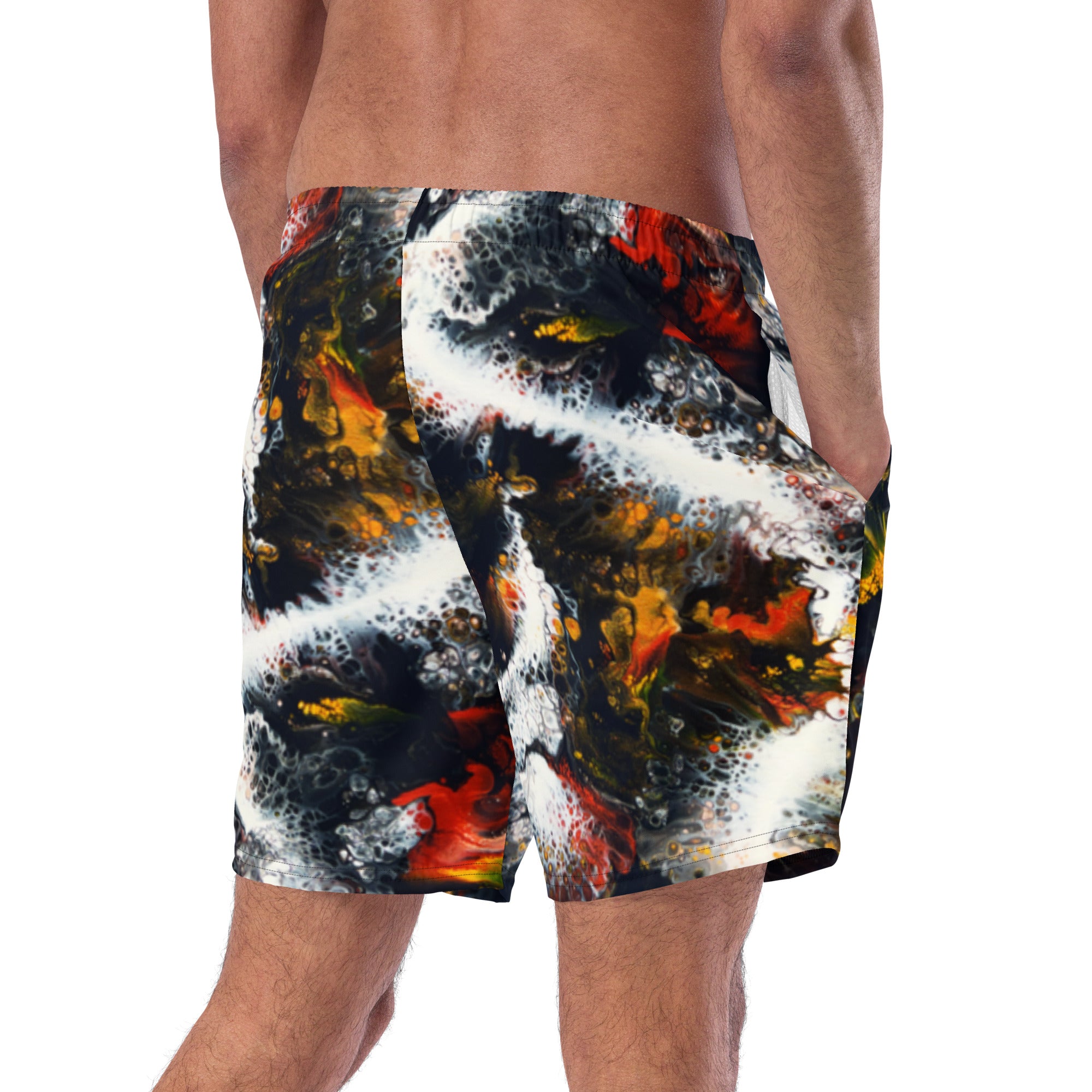 Men's swim trunks - Whitewater Koi