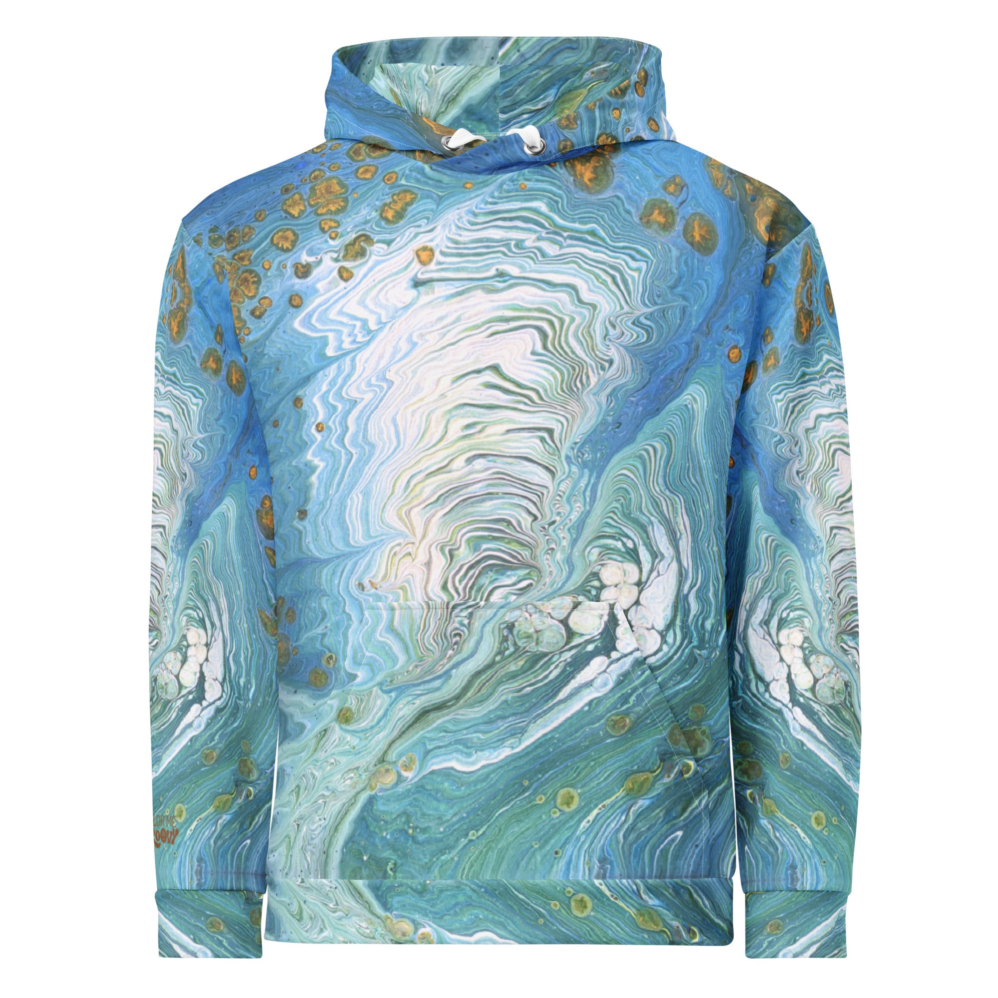 Color Splash Pullover Hoodie