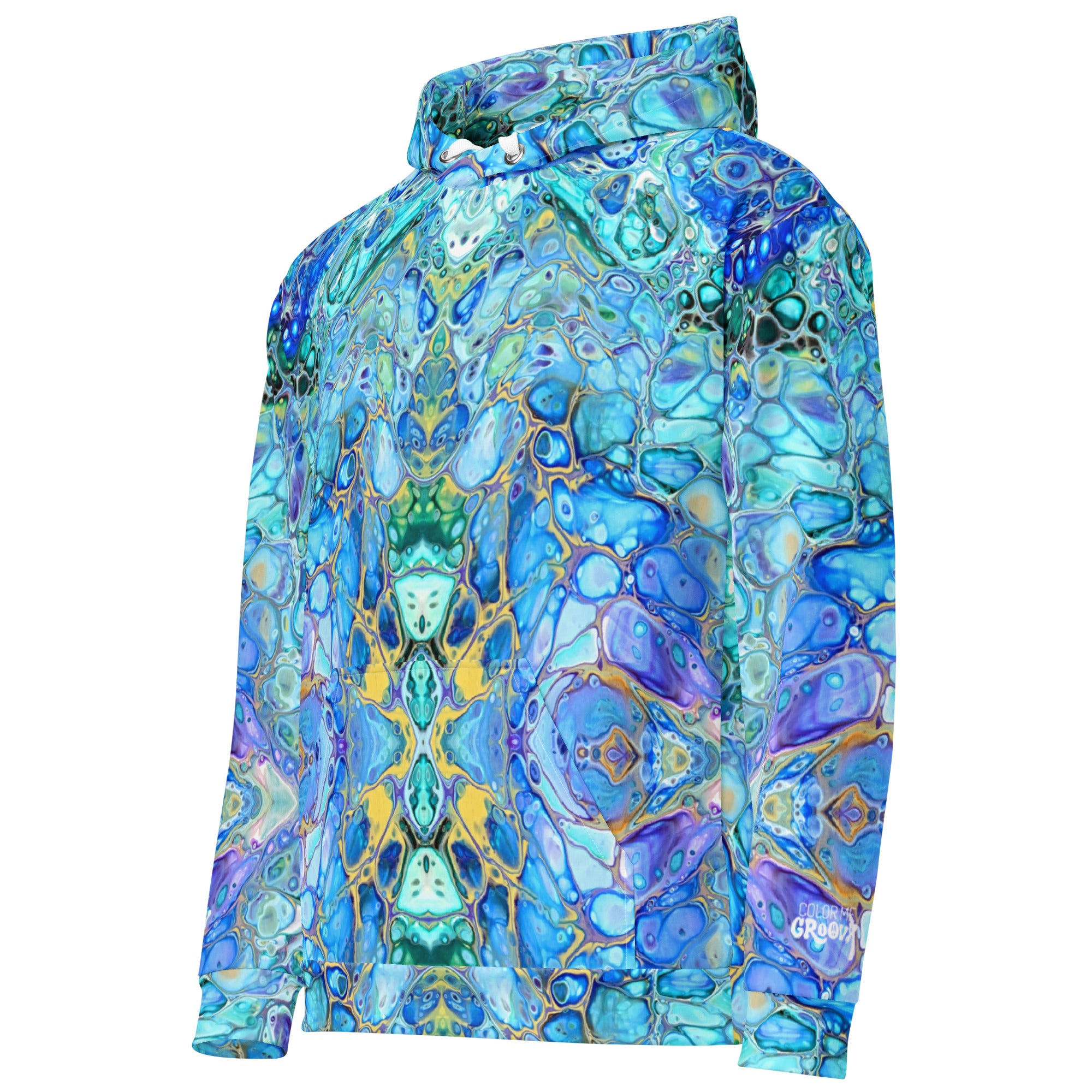 Color Splash Pullover Hoodie