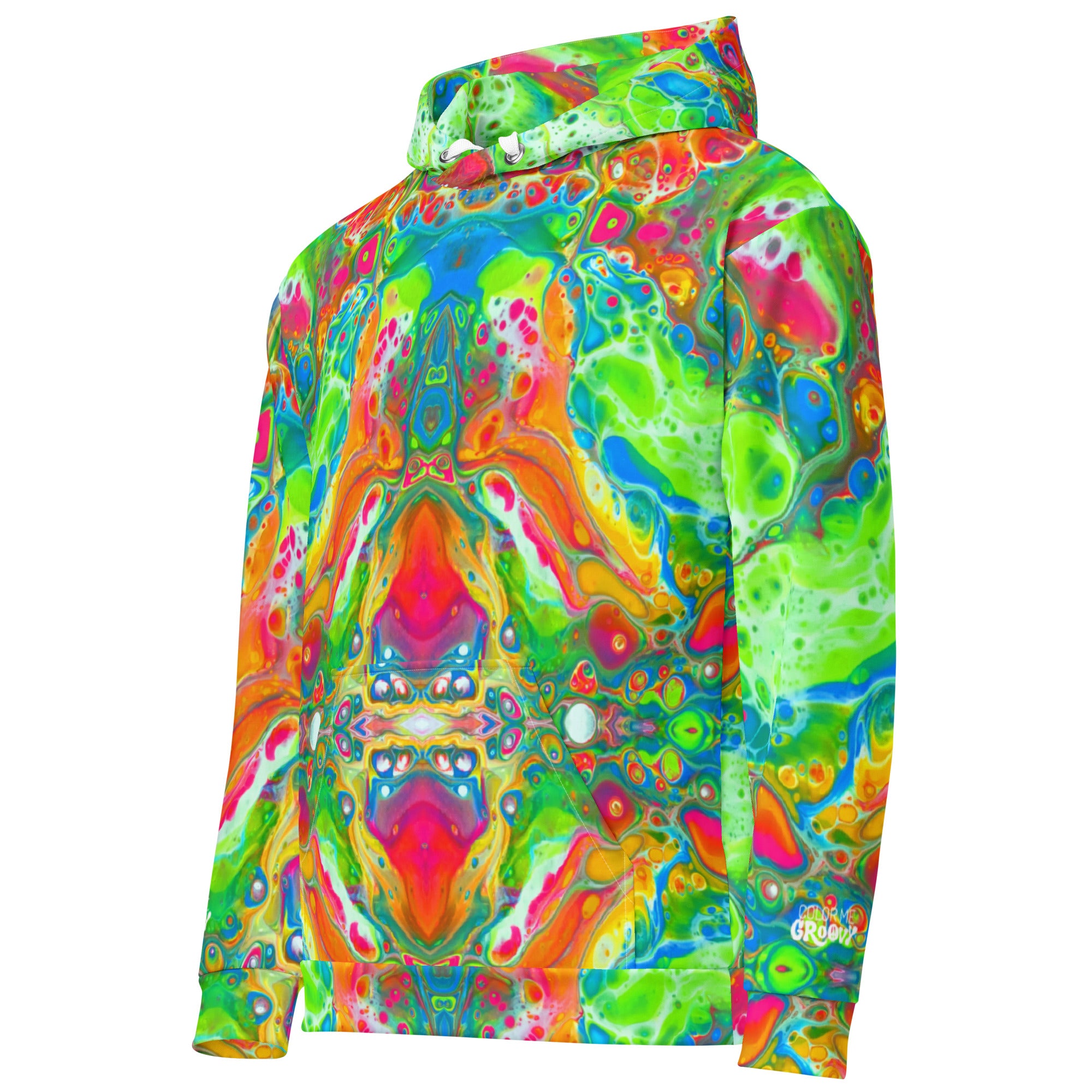 Color Splash Pullover Hoodie