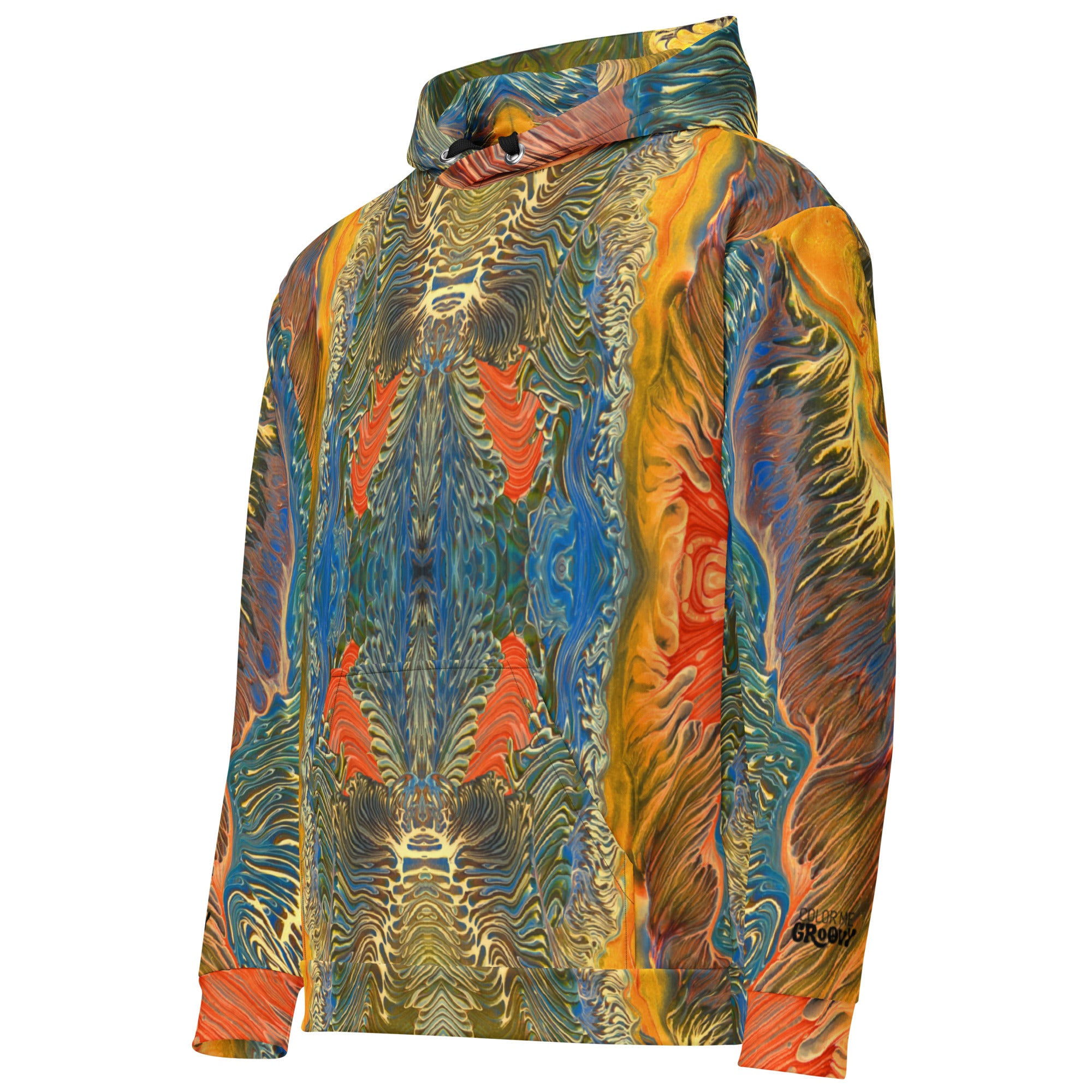 Color Splash Pullover Hoodie