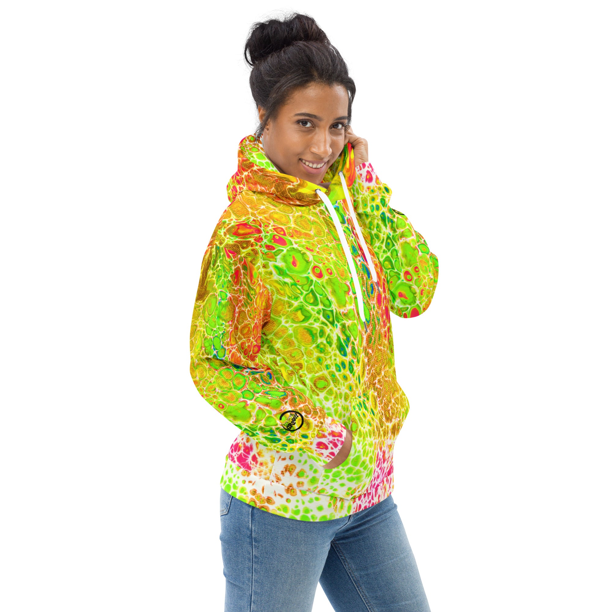 Color Splash Pullover Hoodie