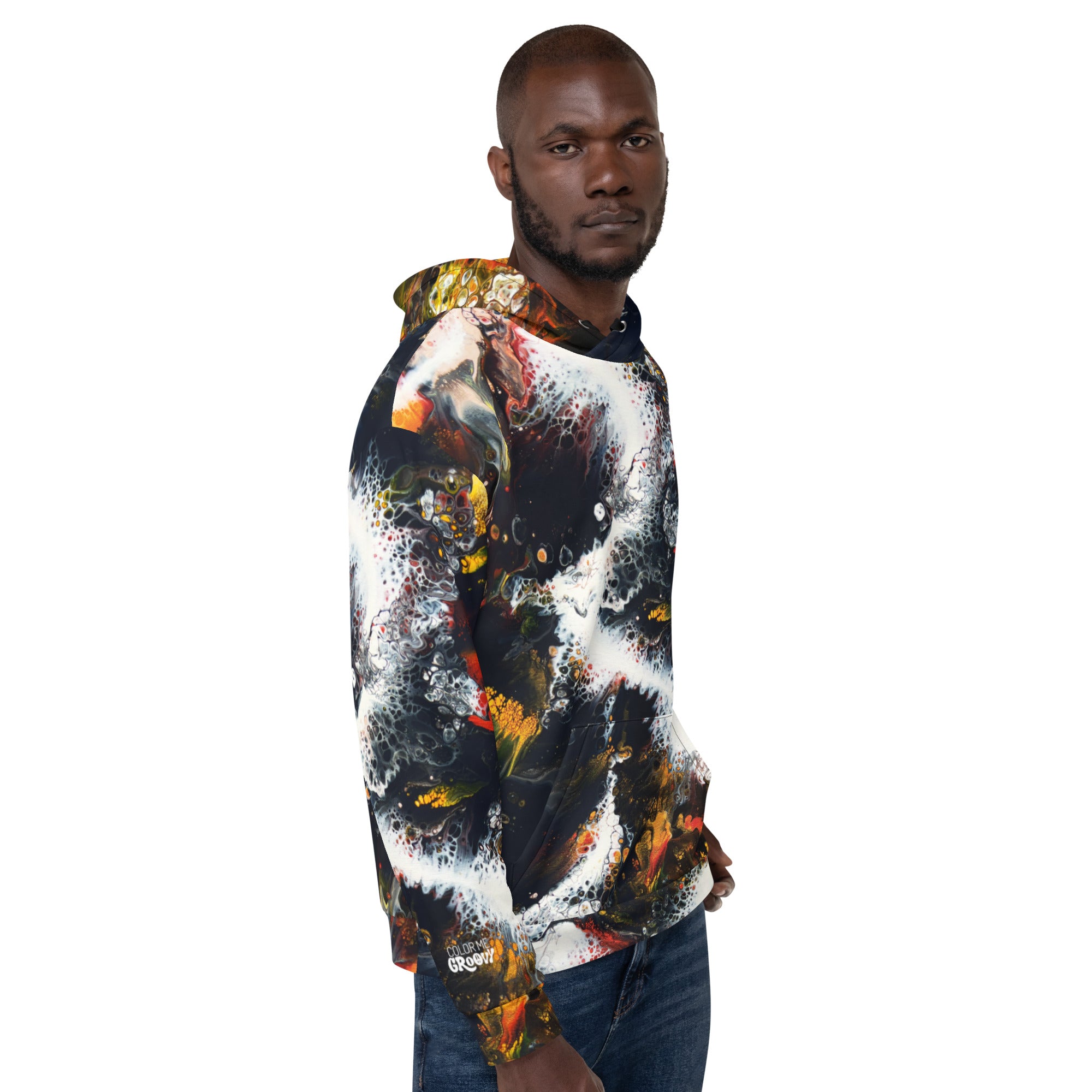 Color Splash Pullover Hoodie