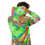 Color Splash Zip Hoodie - Candyland