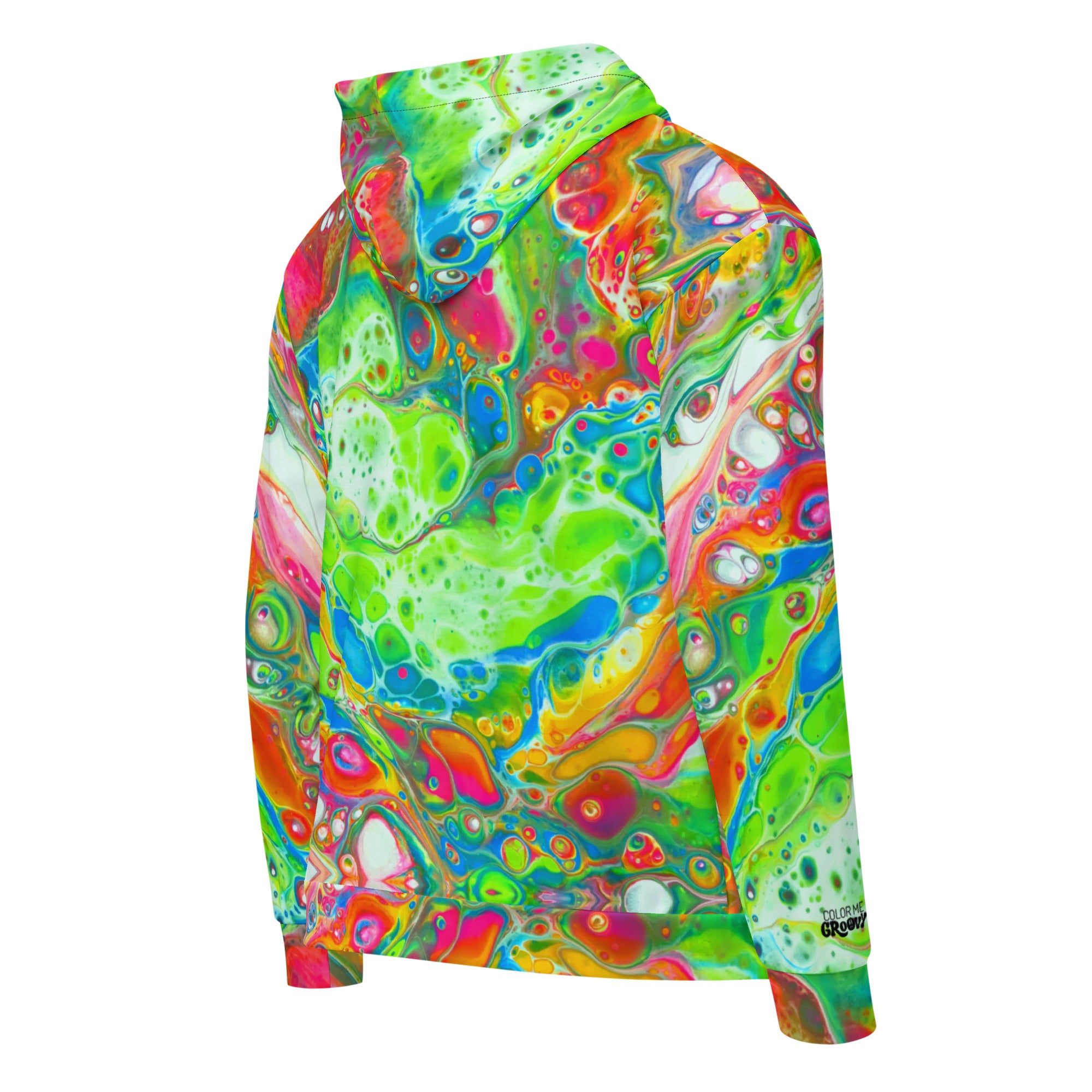 Color Splash Zip Hoodie - Candyland