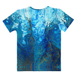 Women's Color Splash Tee - Water Wizard