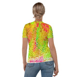 Women's Color Splash Tee - Spring Showers