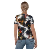 Women's Color Splash Tee - Whitewater Koi