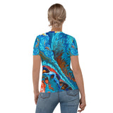 Women's Color Splash Tee - Pacific Current