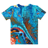 Women's Color Splash Tee - Pacific Current