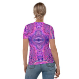 Women's Color Splash Tee - Pink Vortex