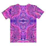 Women's Color Splash Tee - Pink Vortex