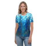 Women's Color Splash Tee - Water Wizard