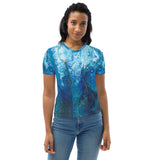 Women's Color Splash Tee - Water Wizard