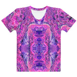 Women's Color Splash Tee - Pink Vortex