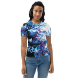 Women's Color Splash Tee - Iris Overture