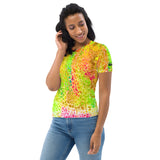 Women's Color Splash Tee - Spring Showers