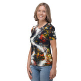 Women's Color Splash Tee - Whitewater Koi