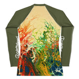 Women's UV Rash Guard - Wildflowers