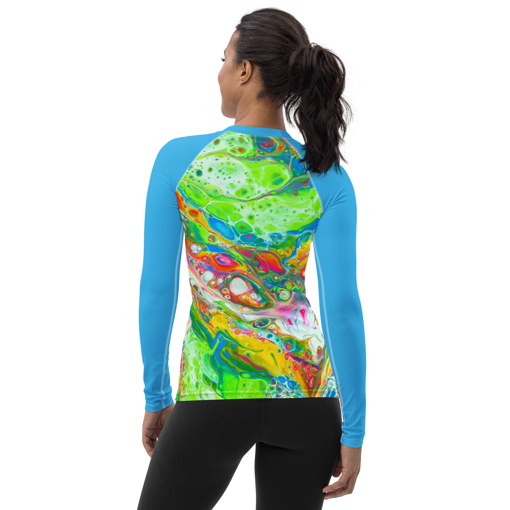 Women's UV Rash Guard - Candyland