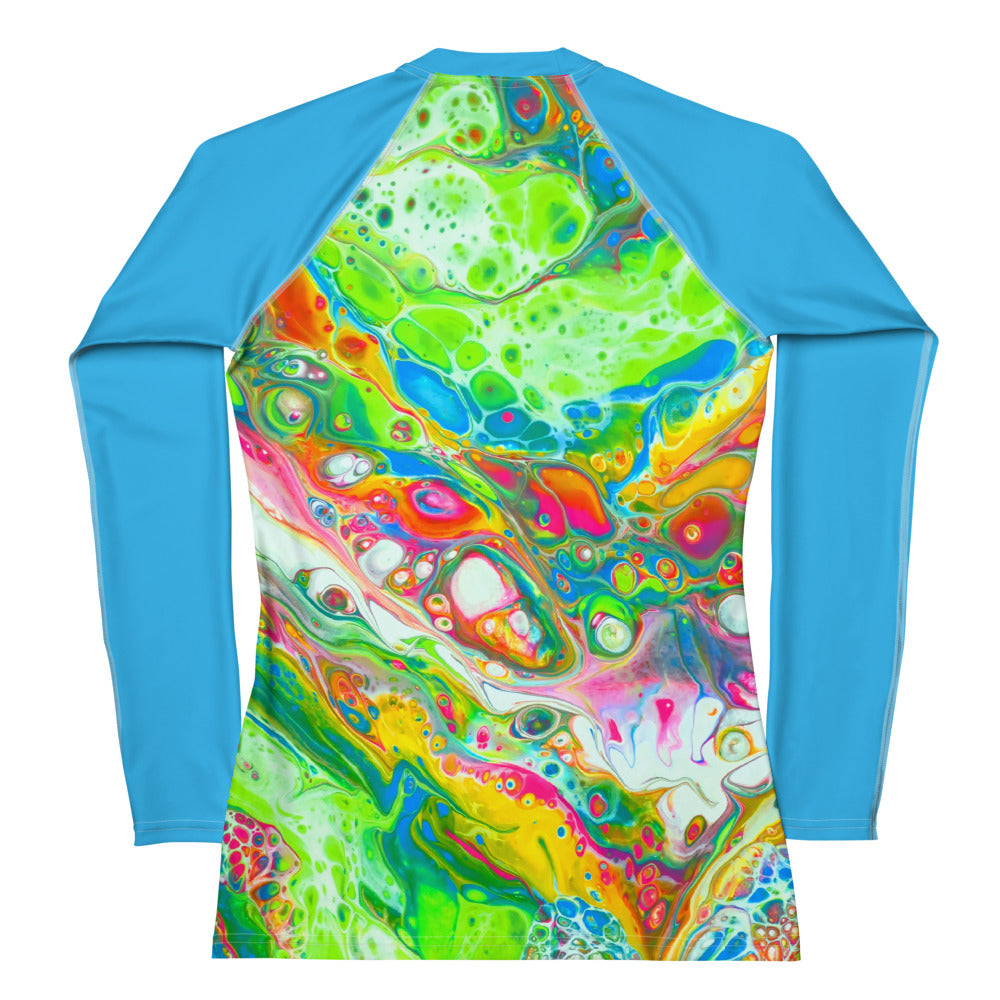 Women's UV Rash Guard - Candyland