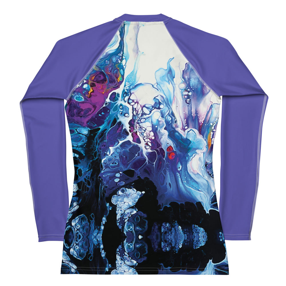 Women's UV Rash Guard - Iris Overture