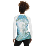 Women's UV Rash Guard - When Doves Cry